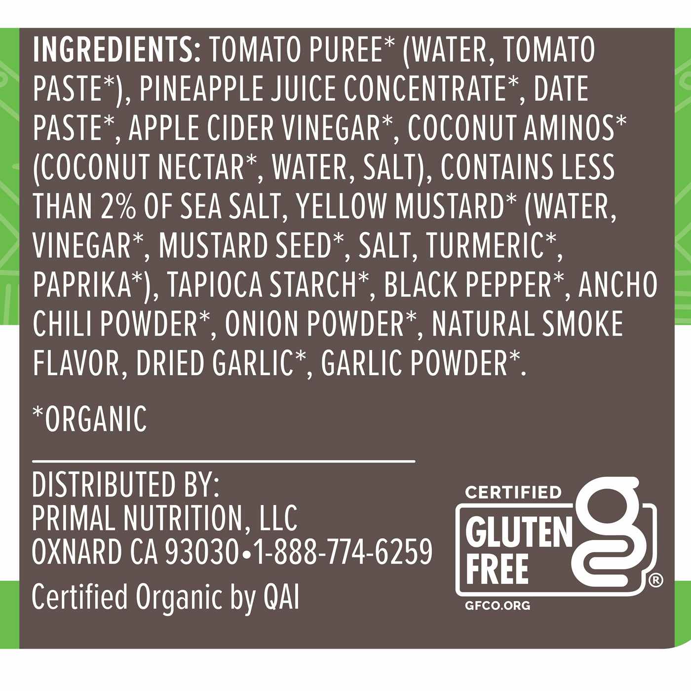 Primal Kitchen Hawaiian Style BBQ Sauce; image 3 of 6