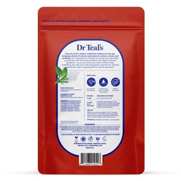 Dr Teal's Pure Epsom Salt Soaking Solution - Rosemary & Mint, 3 lb