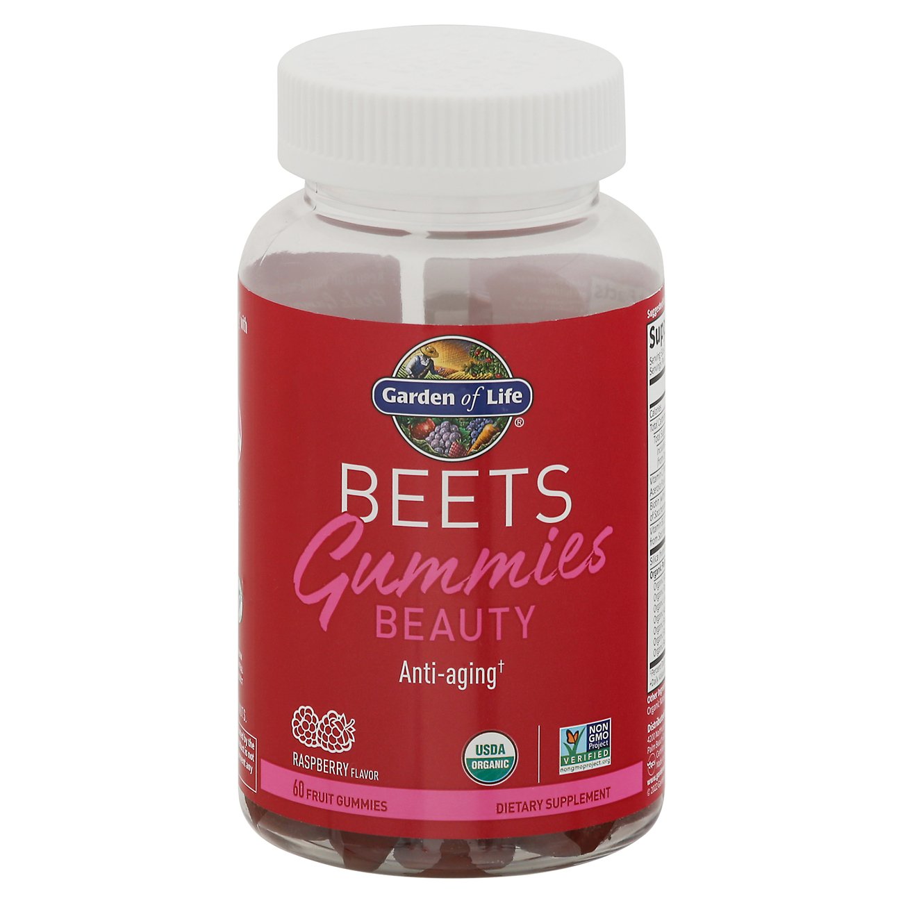 Garden Of Life Beets Beauty Gummies - Raspberry - Shop Herbs ...