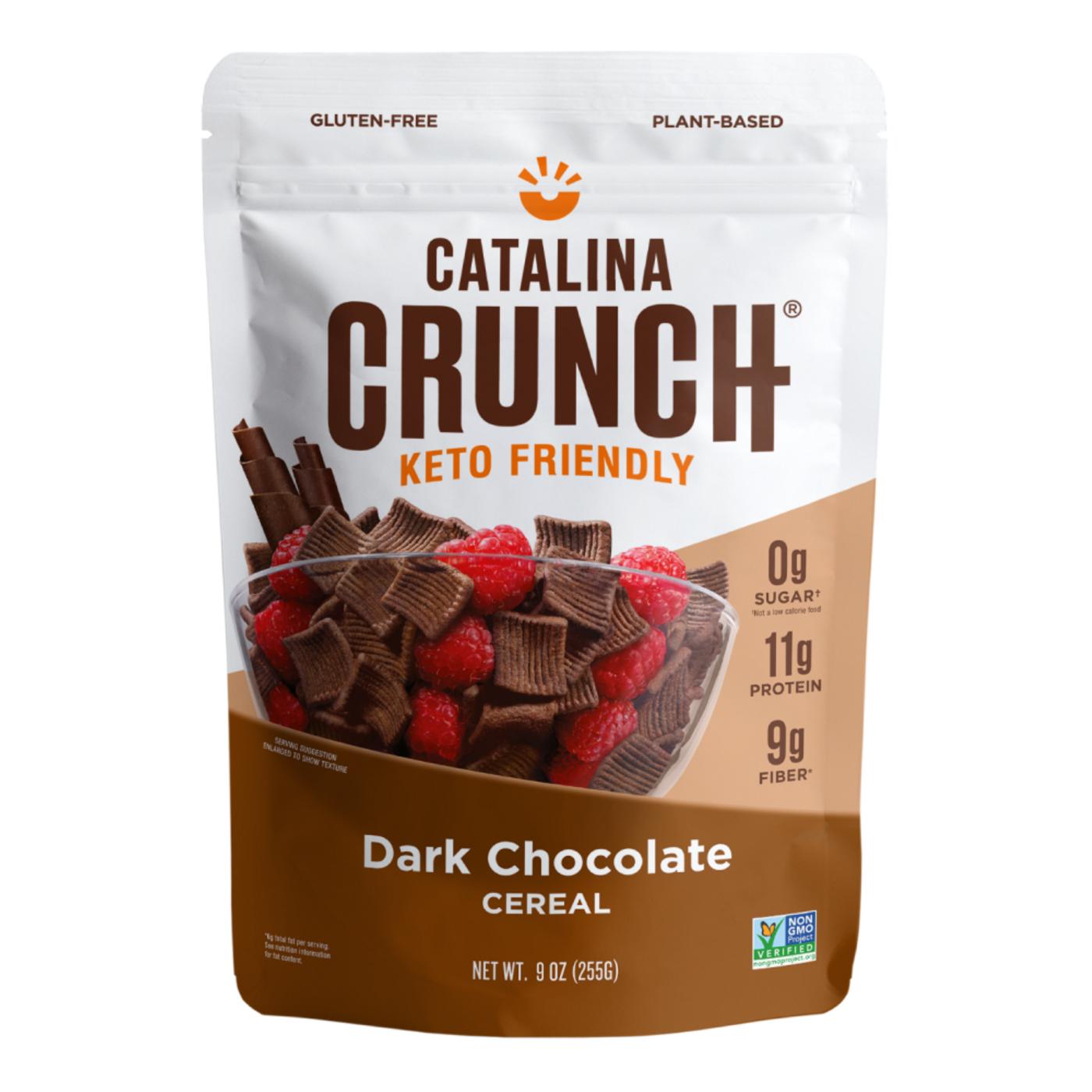 Catalina Crunch Keto Friendly Dark Chocolate Cereal; image 1 of 3