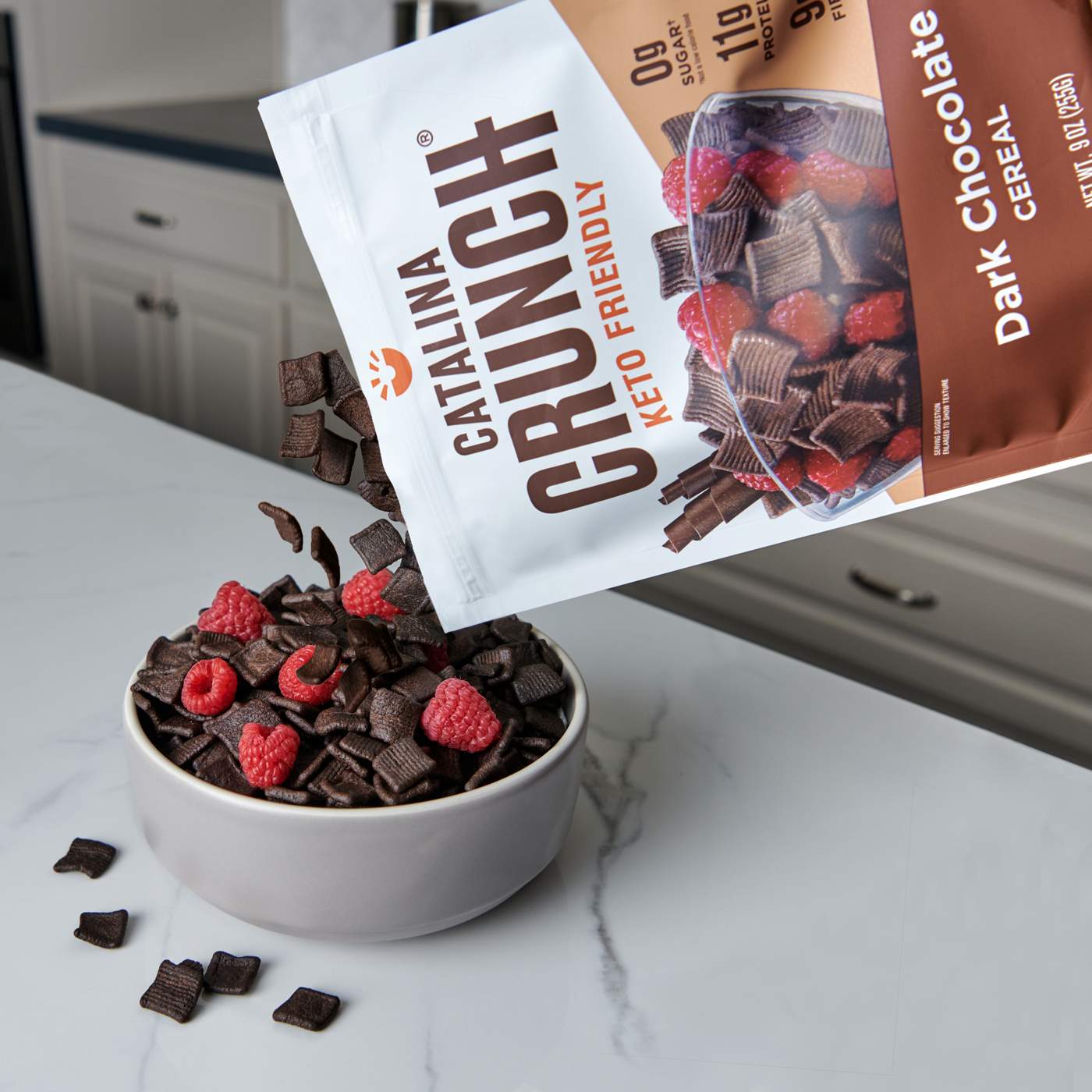 Catalina Crunch Keto Friendly Dark Chocolate Cereal; image 3 of 3