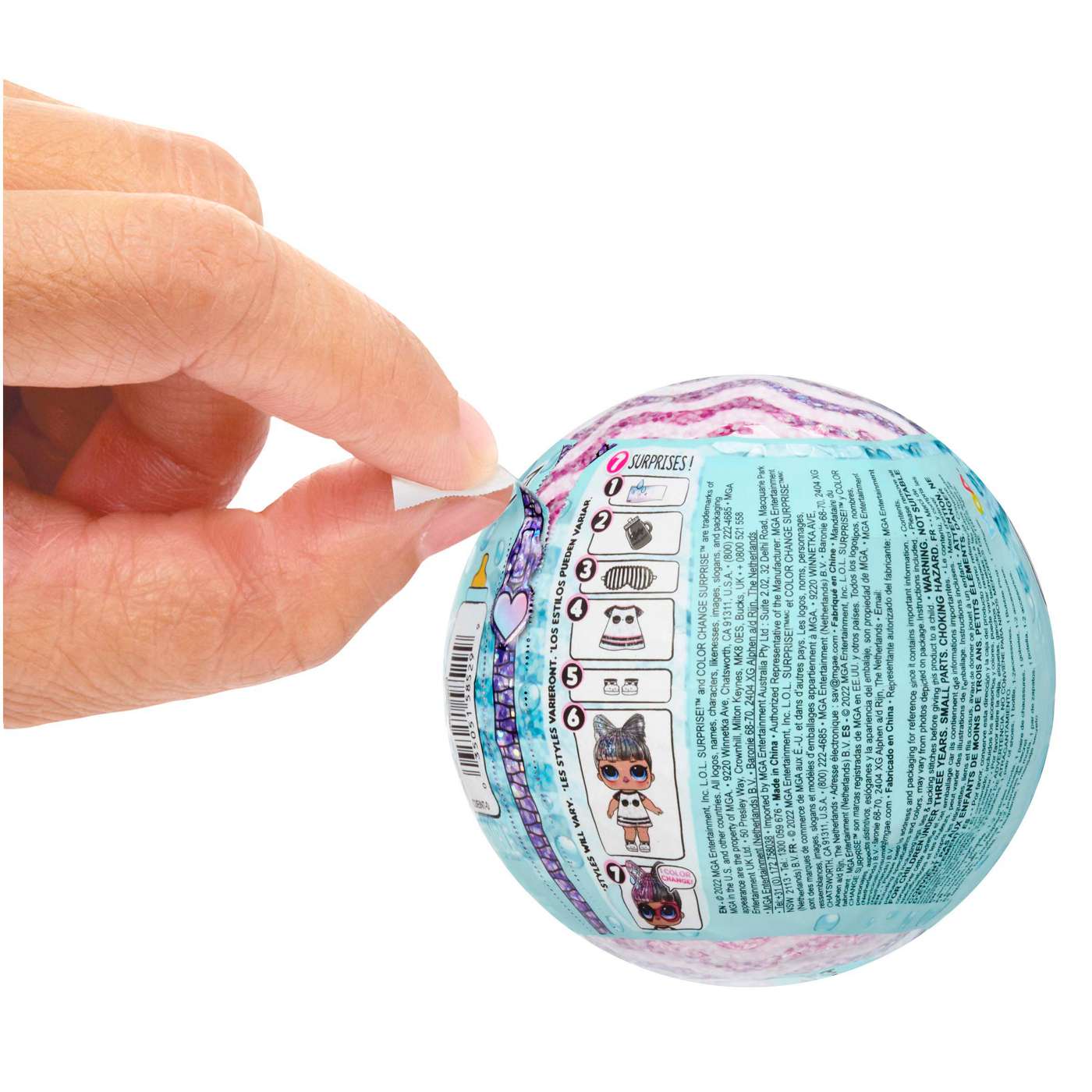 L.O.L. Surprise! Color Change Glitter Edition Doll Shop Action