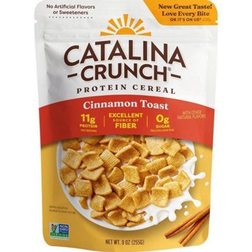 Catalina Crunch Keto Friendly Cinnamon Toast Cereal, 9 oz