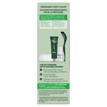 Clairol Root Touch-Up Natural Instincts Permanent Hair Color 6 Matches Light Brown Shades