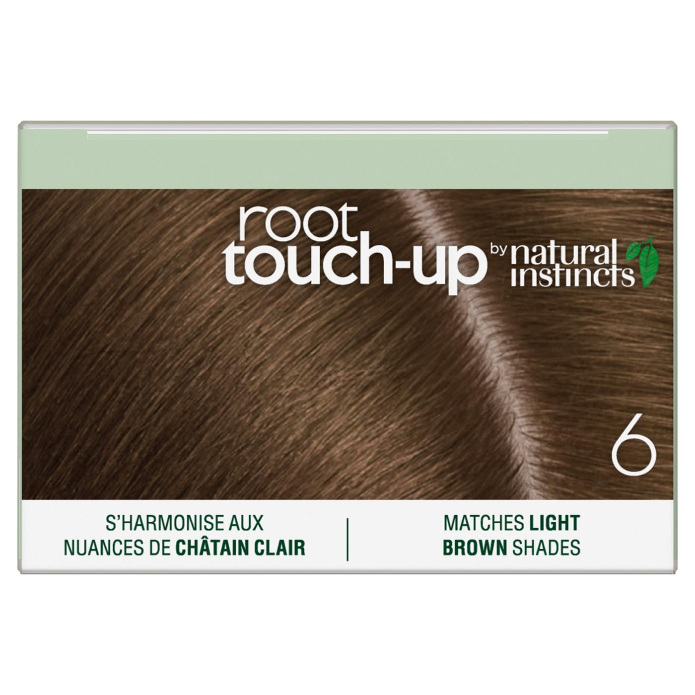 Clairol Root Touch-Up Natural Instincts Permanent Hair Color 6 Matches Light Brown Shades; image 5 of 5