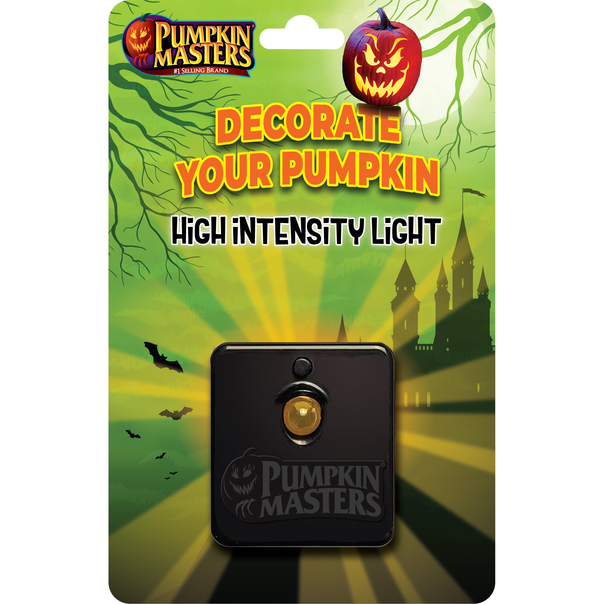 Pumpkin Masters Decorate Your Pumpkin Halloween High Intensity Light