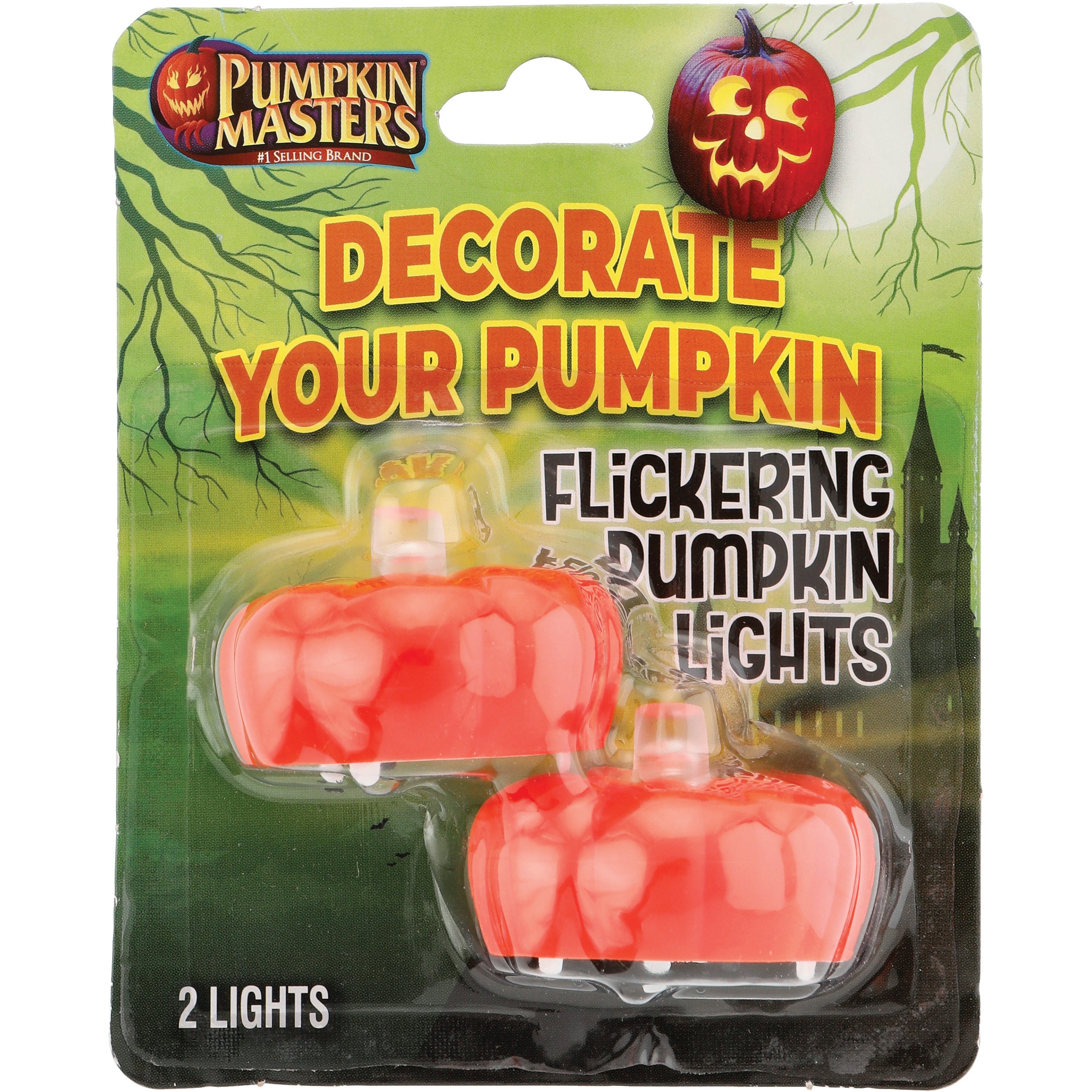 Pumpkin Masters Decorate Your Pumpkin Halloween Flickering Pumpkin