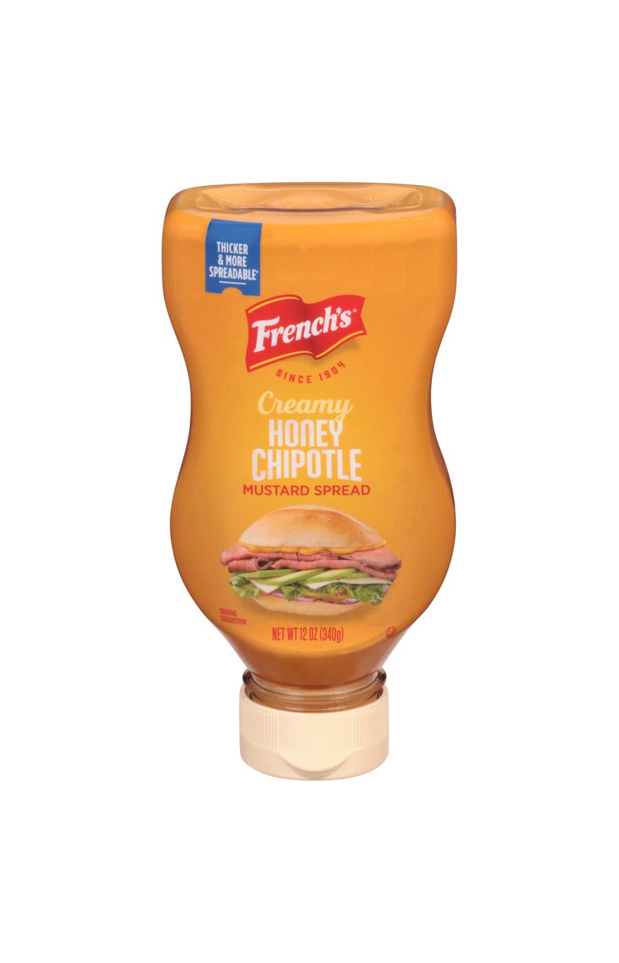 French's Creamy Honey Chipotle Mustard Spread; image 1 of 3