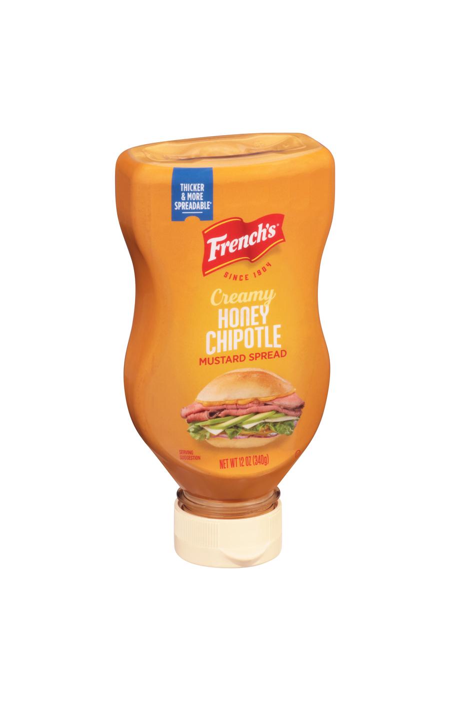 French's Creamy Honey Chipotle Mustard Spread Shop Mustard at HEB