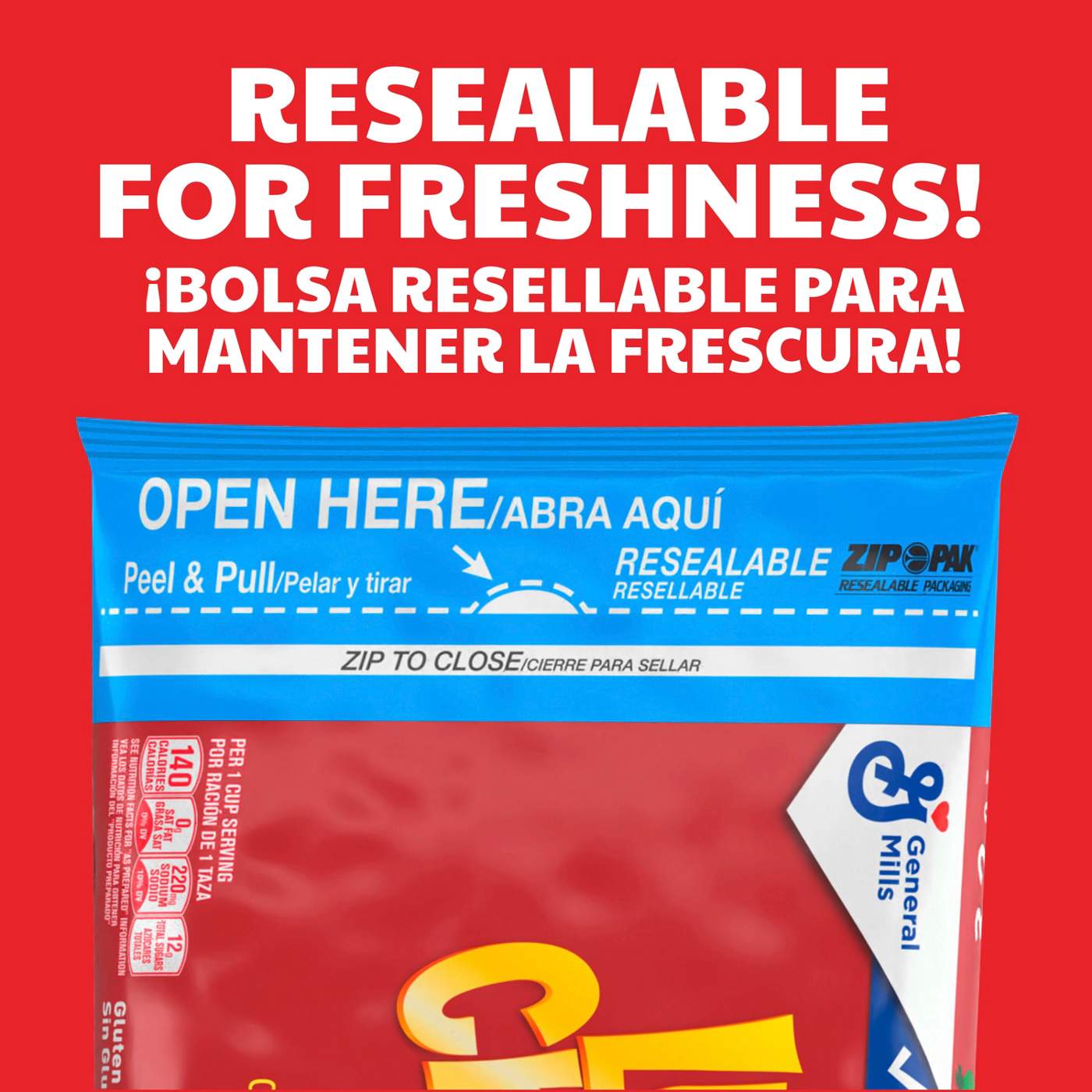 General Mills Lucky Charms Cereal Bag; image 4 of 6