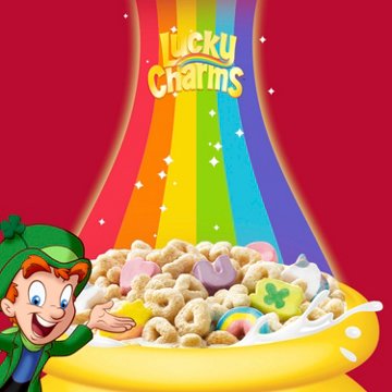 General Mills Lucky Charms Cereal Bag, 32 oz