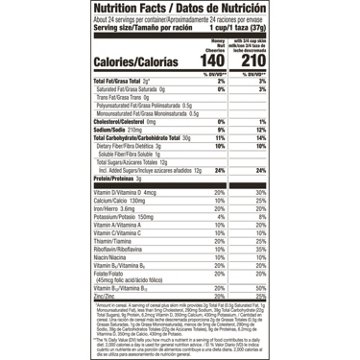 General Mills Honey Nut Cheerios Cereal Bag, 32 oz