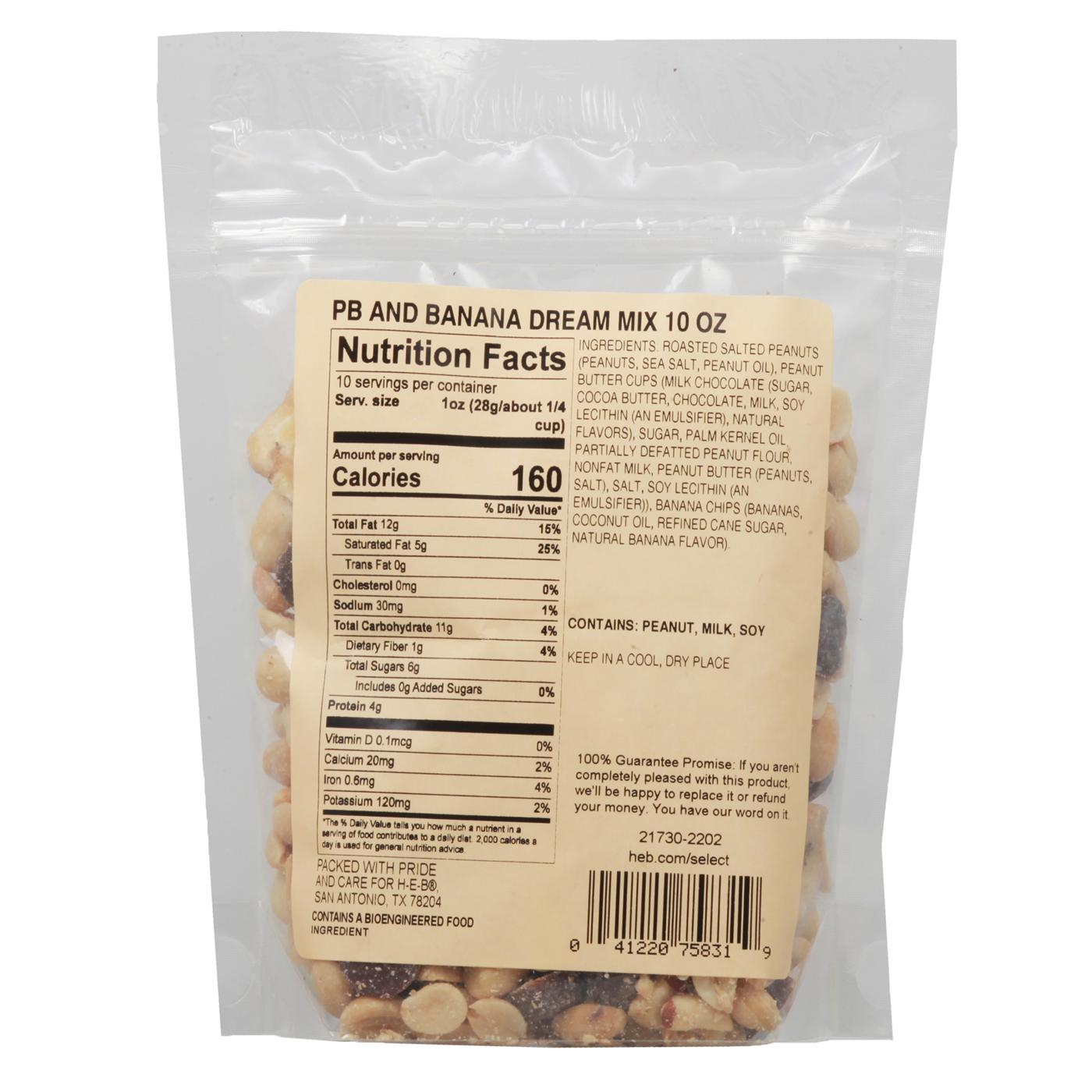 HEB Peanut Butter & Banana Dream Mix Shop Trail mix at HEB