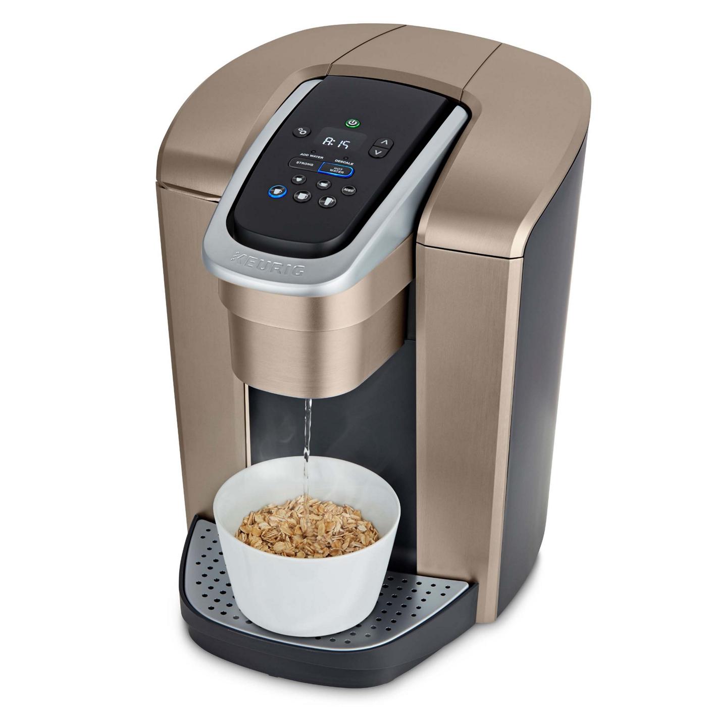 Keurig KElite Brushed Gold Single Serve Coffee Maker Shop Coffee