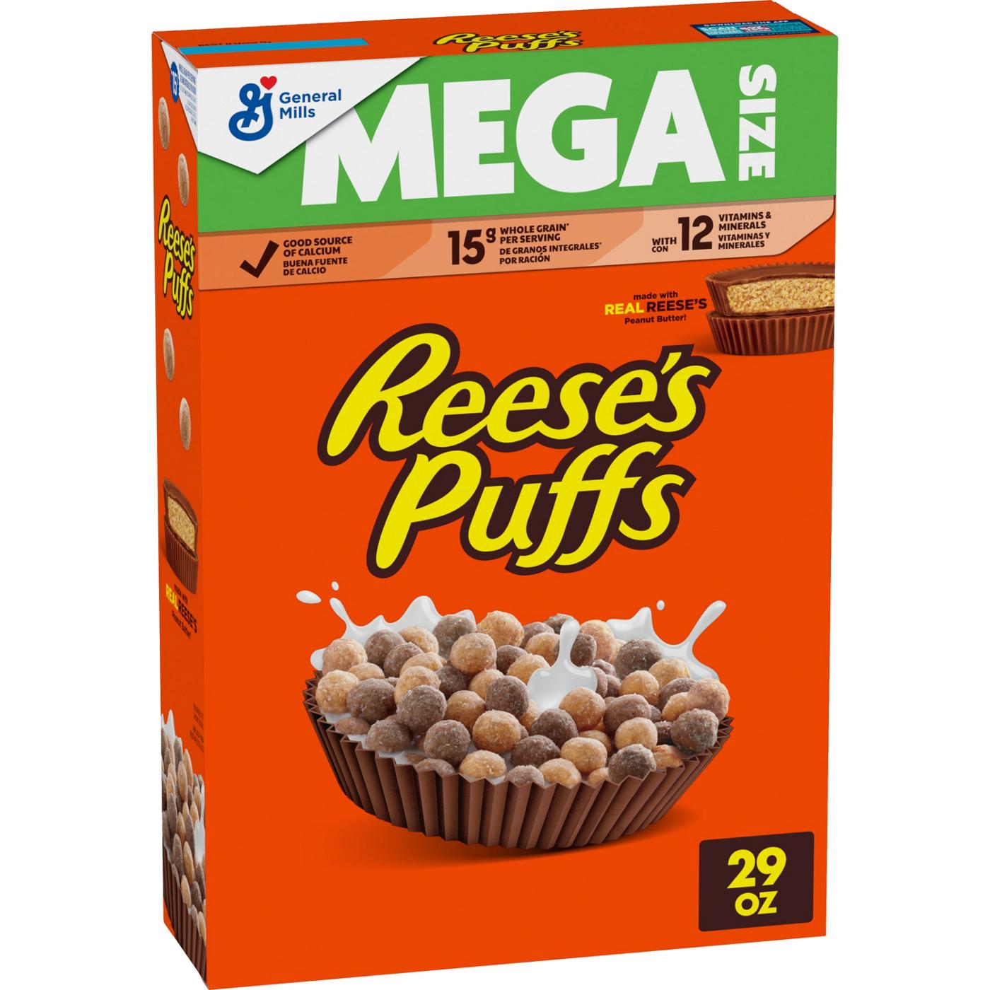General Mills Resse's Puffs Cereal - Mega Size; image 6 of 6