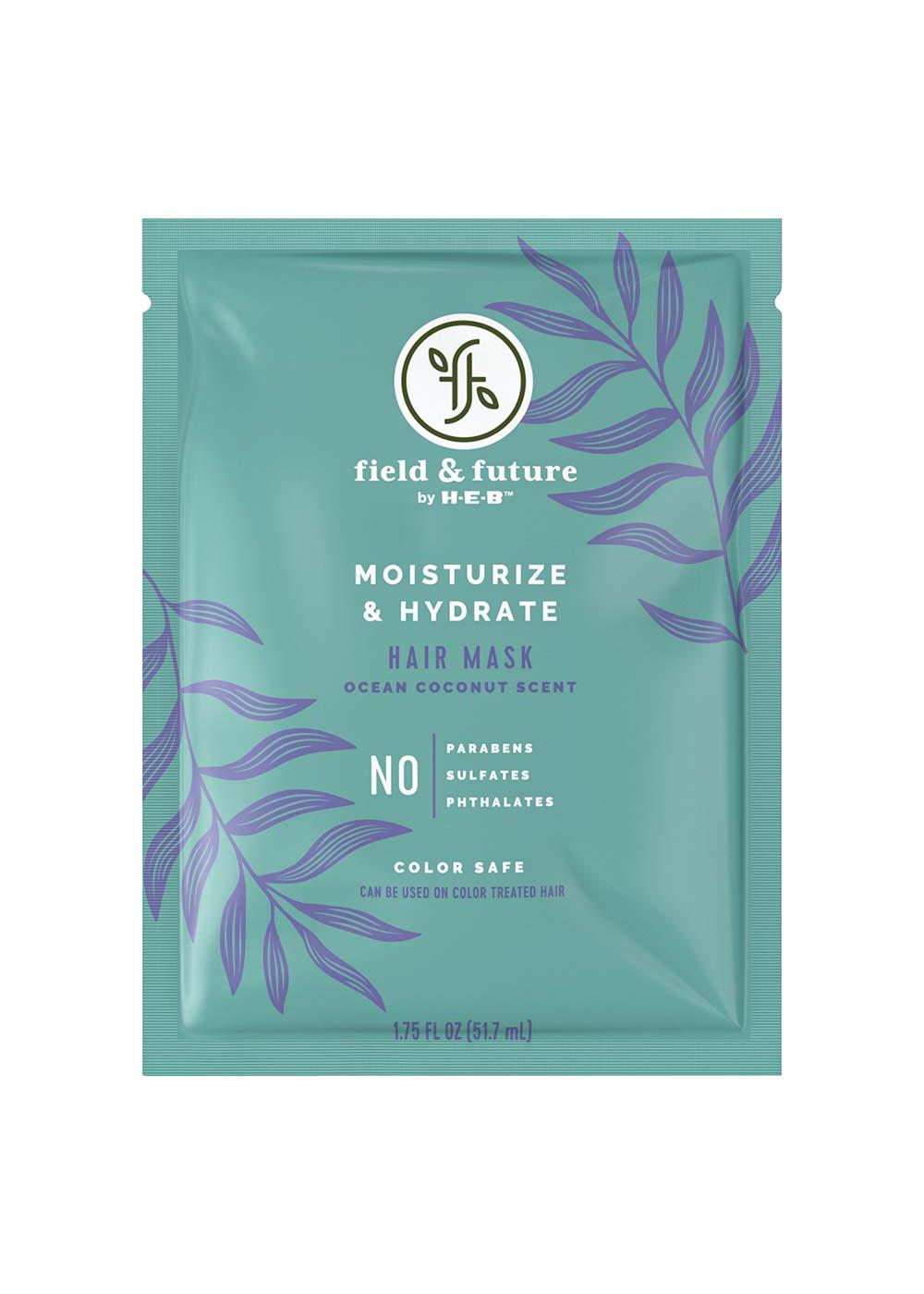 Field & Future by H-E-B Moisturize & Hydrate Hair Mask - Ocean Coconut; image 1 of 5