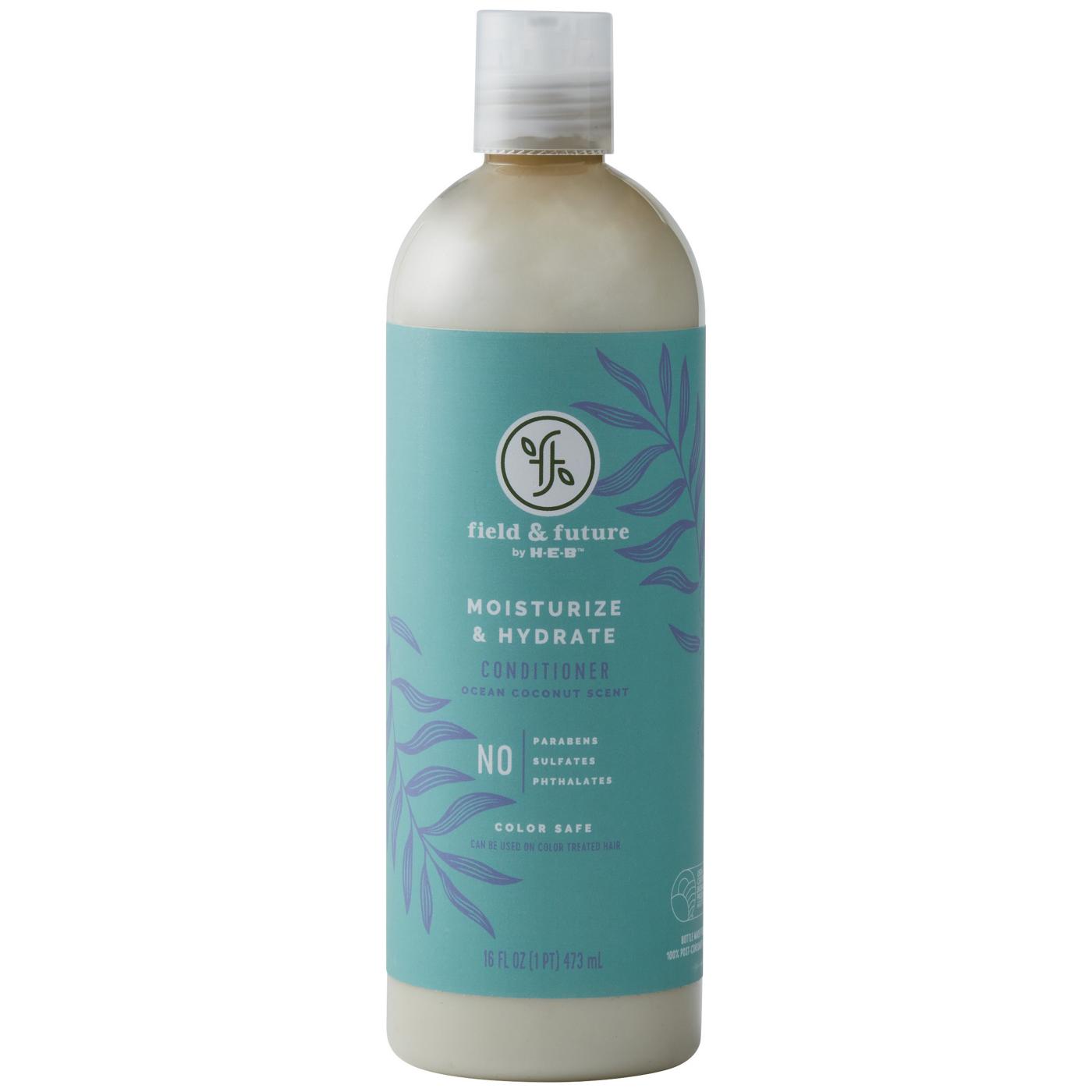 Field & Future by H-E-B Moisturize & Hydrate Hair Conditioner - Ocean Coconut; image 1 of 3