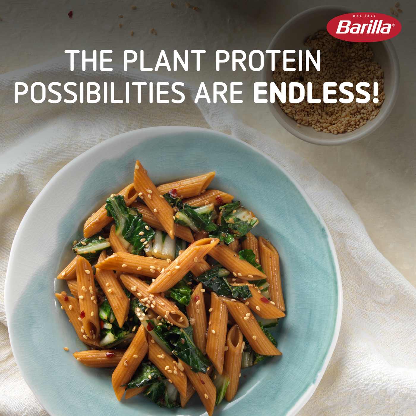 Barilla Chickpea Penne Pasta; image 6 of 6