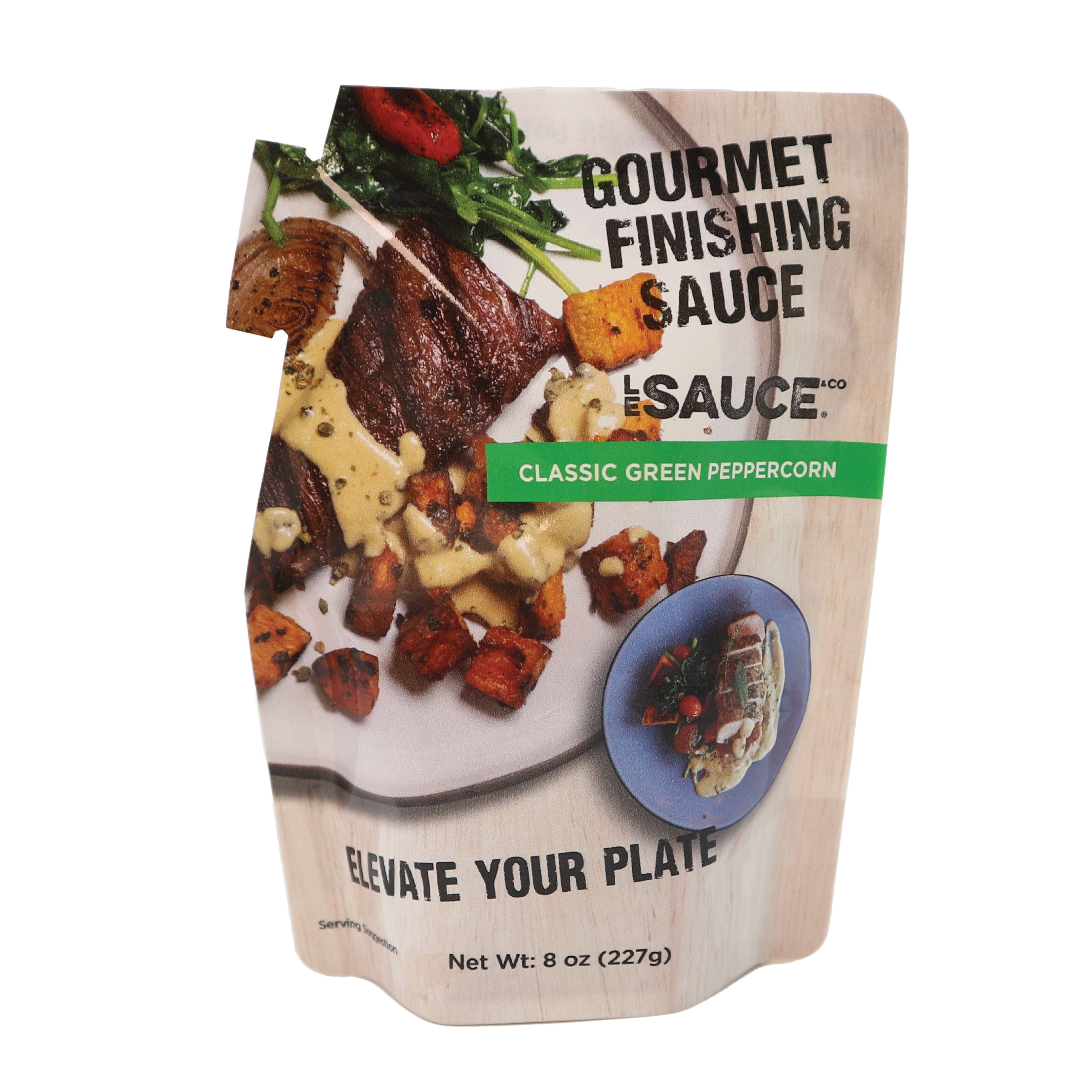 Le Sauce & Co. Classic Green Peppercorn Finishing Sauce Shop Sauces