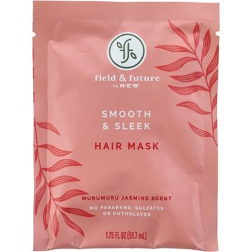Field & Future by H-E-B Smooth & Sleek Hair Mask - Murumuru Jasmine