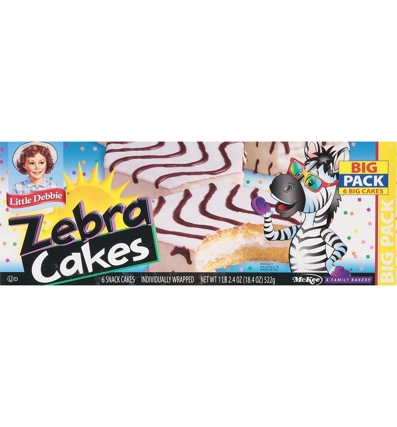 Little Debbie Bigger Zebra Cakes - Big Pack; image 1 of 4