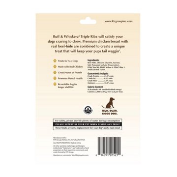 Ruff & Whiskerz Triple Ribz Dog Treats, 6 ct
