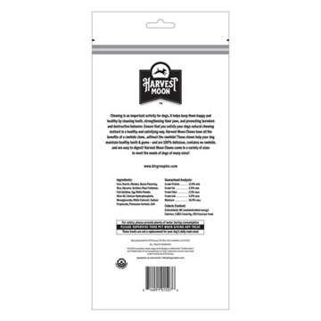 Harvest Moon Hide Free Bacon Rolls Dog Chews, 3 ct