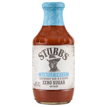 Stubb's Zero Sugar Simply Sweet Legendary Bar-B-Q Sauce
