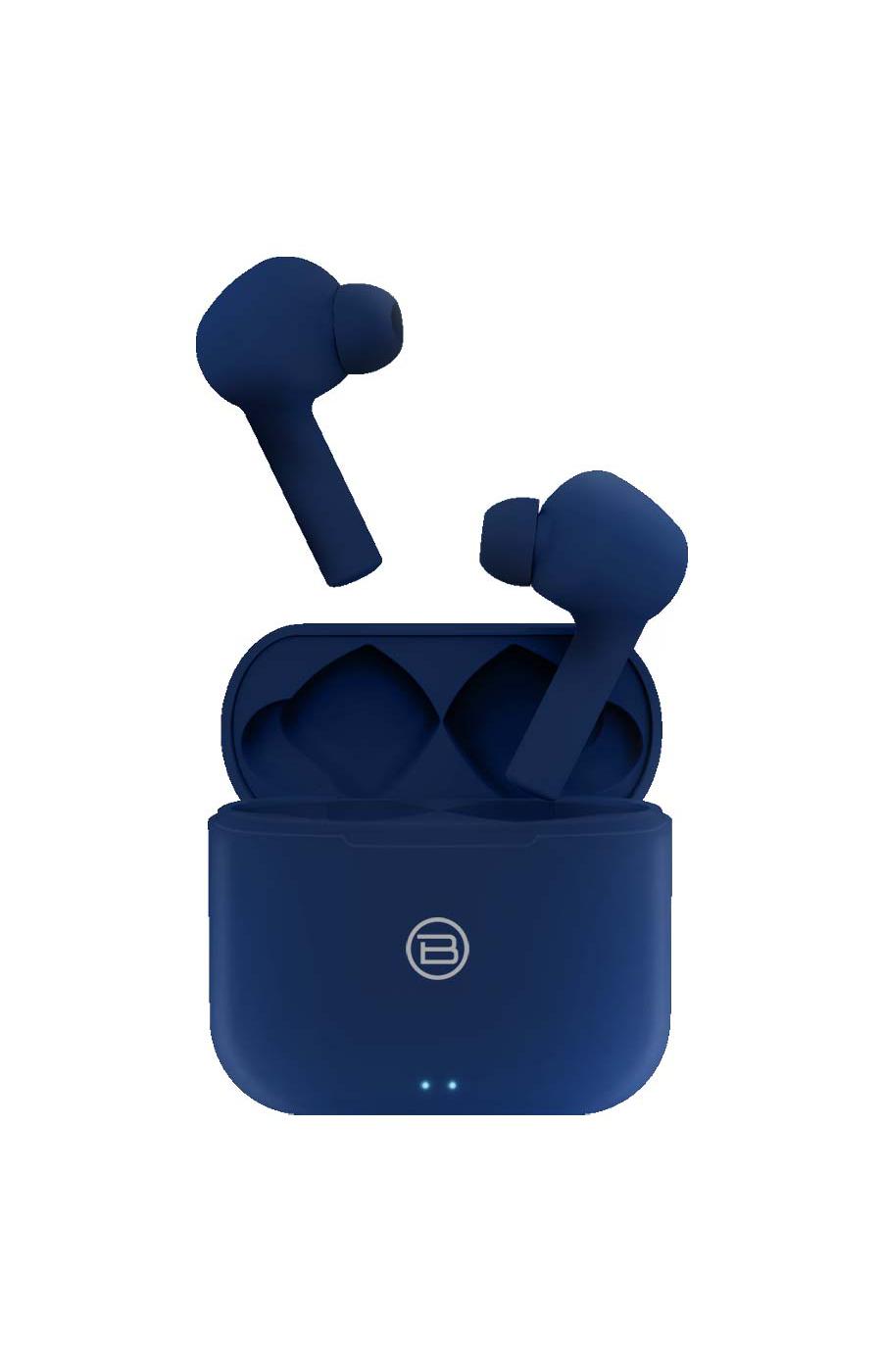 Biconic Focus True Wireless Earbuds with Charging Case - Navy; image 1 of 2