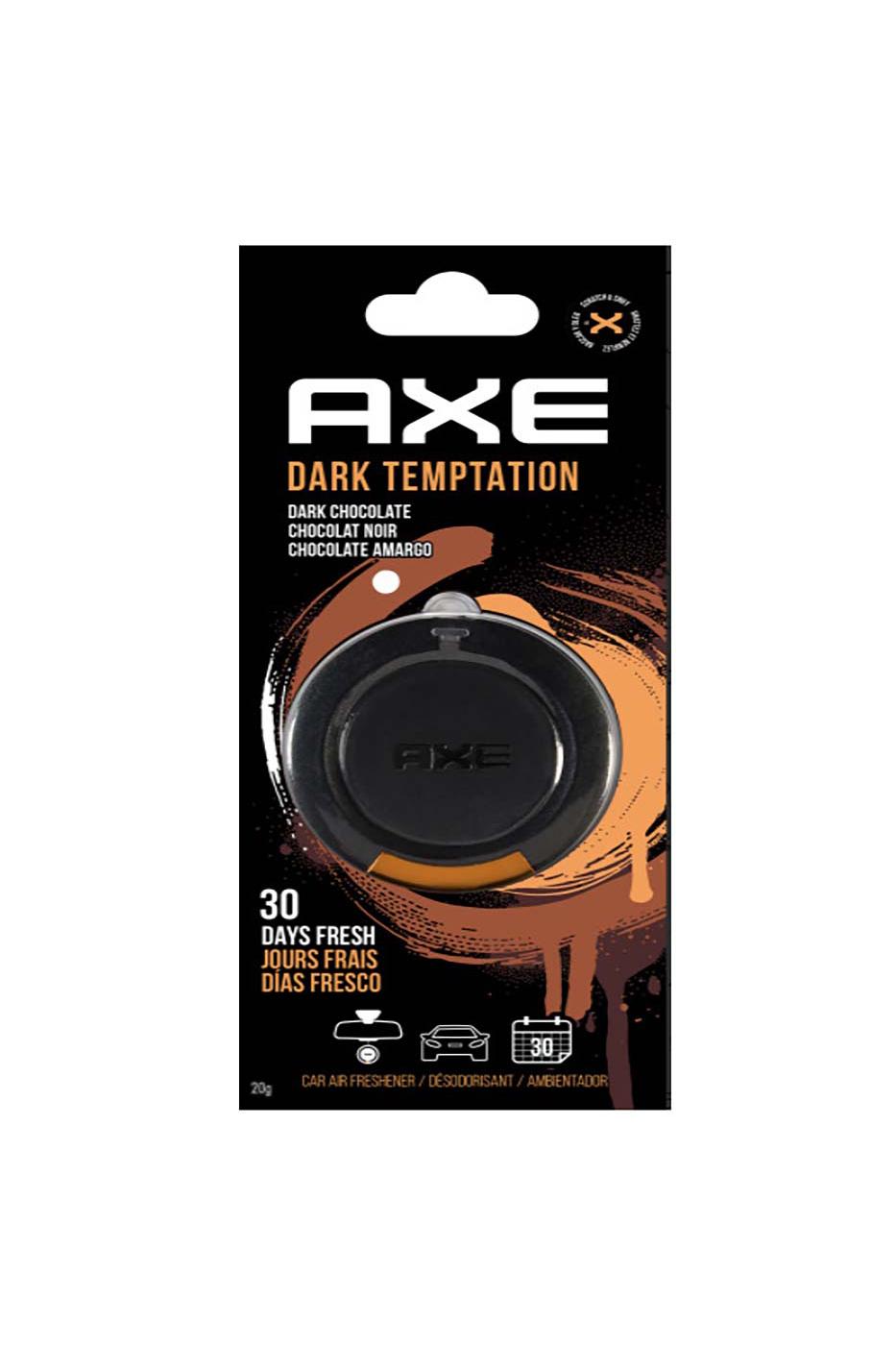 Axe Dark Temptation Hanging Gel Auto Air Freshener; image 1 of 2