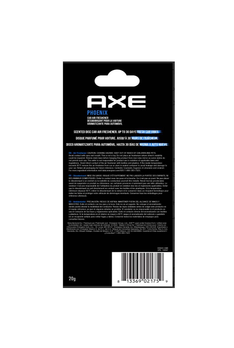 Axe Phoenix Hanging Gel Auto Air Freshener Shop Air Fresheners at HEB