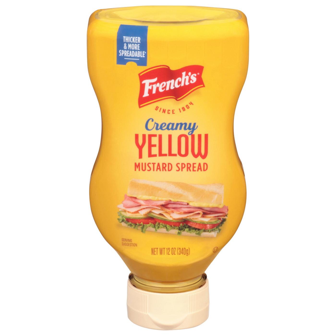 French's Creamy Yellow Mustard Spread; image 1 of 9