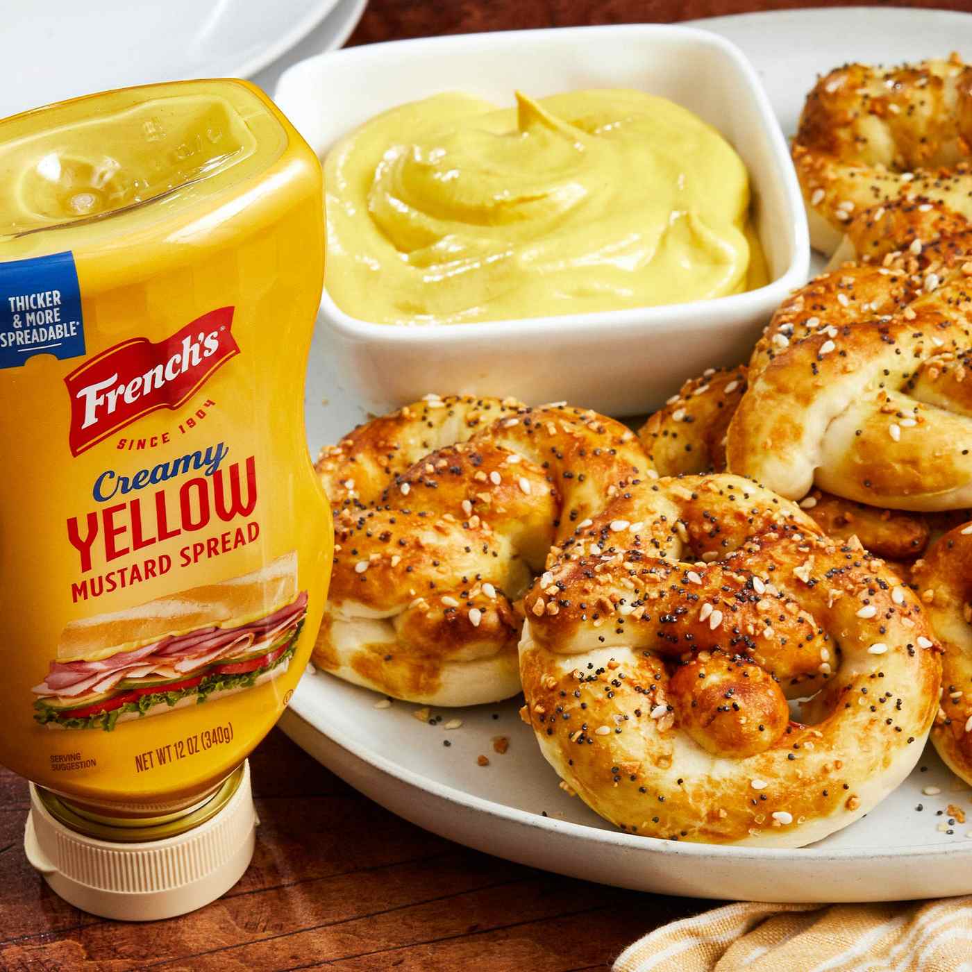 French's Creamy Yellow Mustard Spread; image 7 of 9