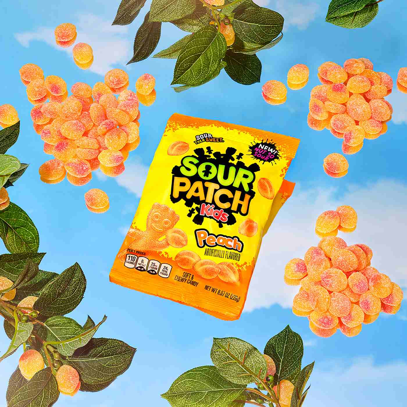 Sour Patch Kids Peach Soft & Chewy Candy; image 4 of 9