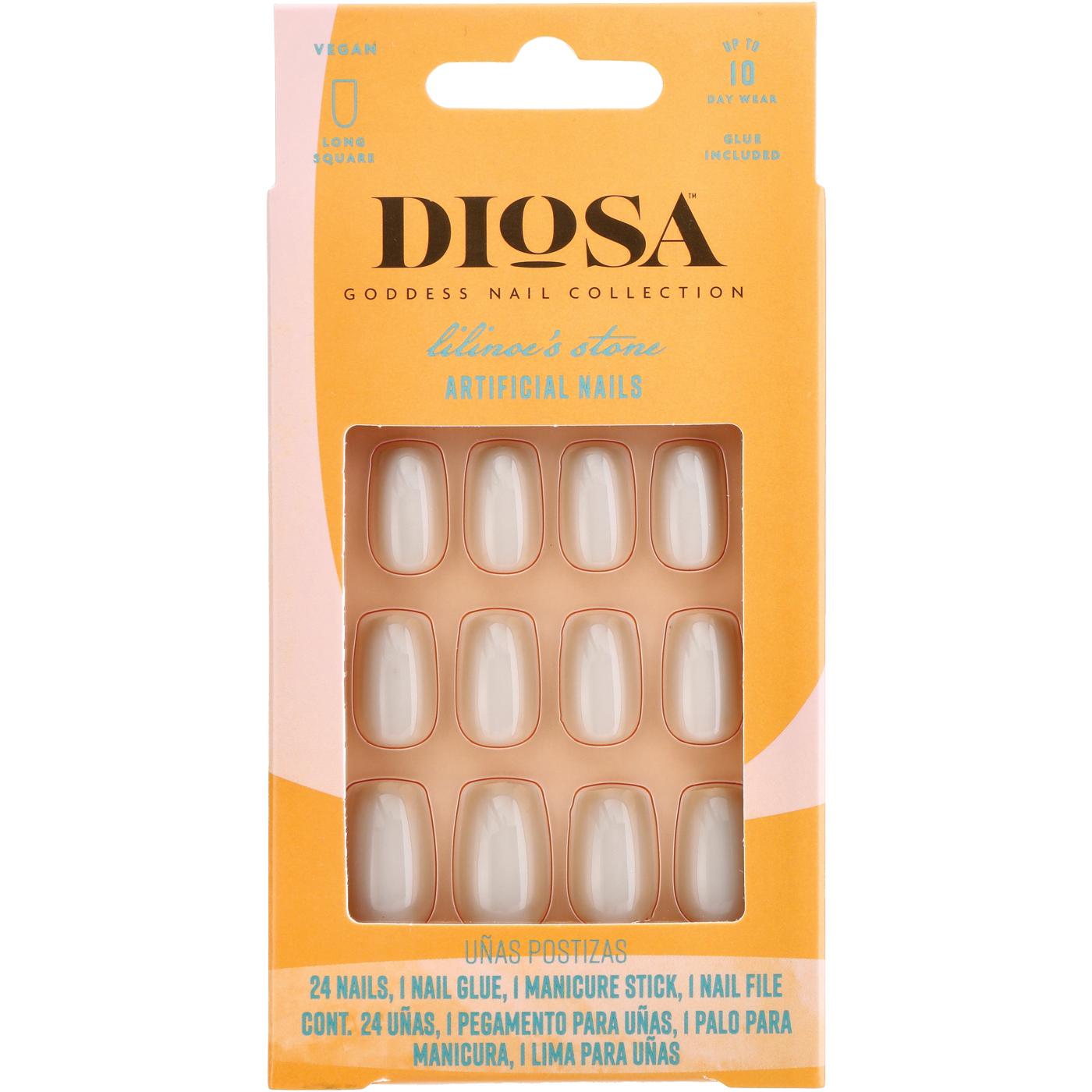 Diosa Lilinoe's Stone Artificial Nails; image 1 of 2