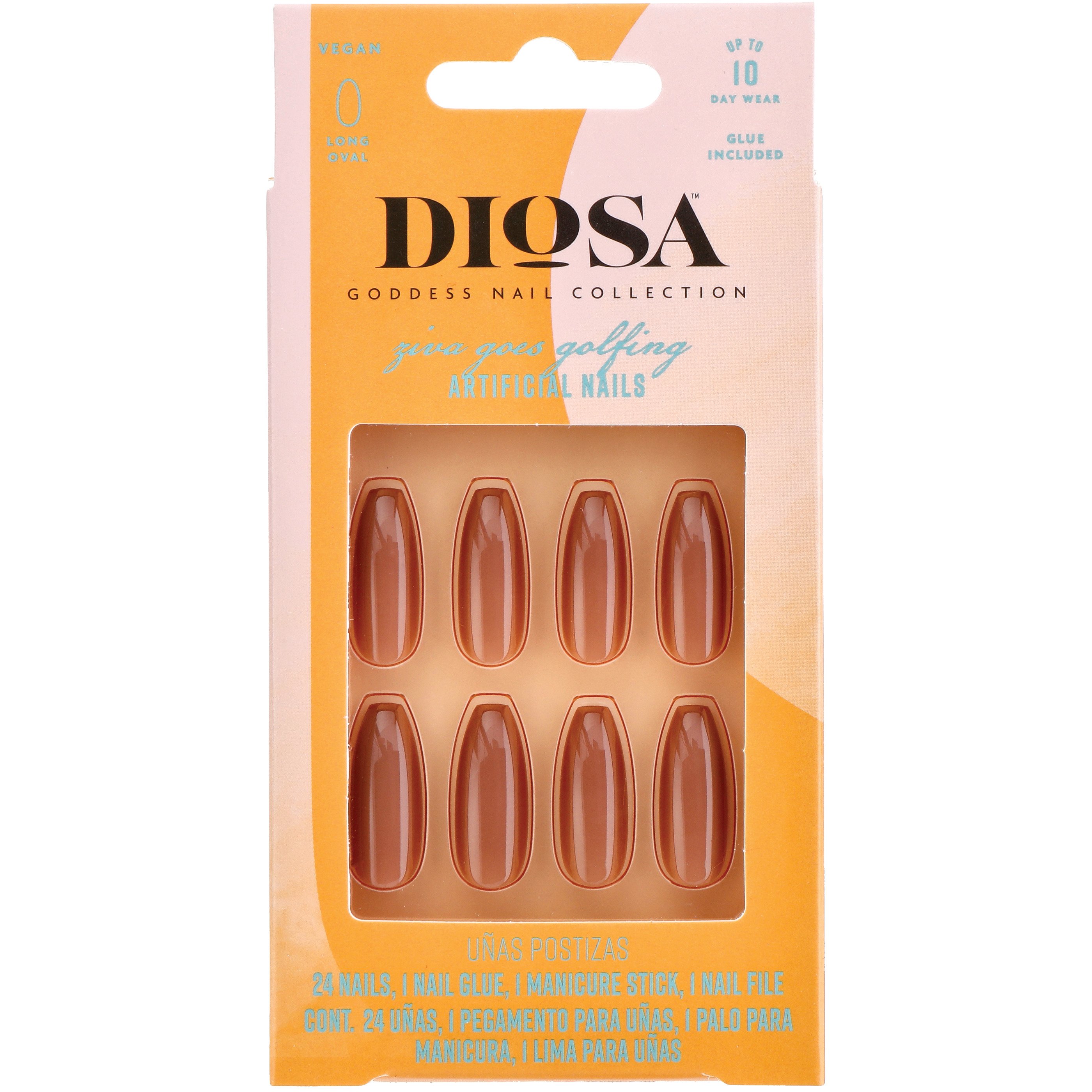 diosa press on nails