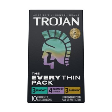 Trojan BareSkin Latex Condoms , 10 ct