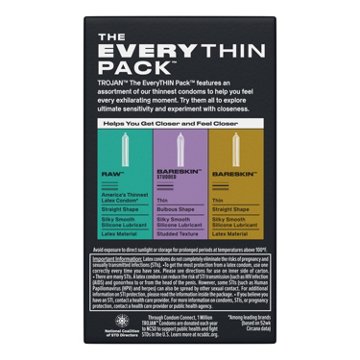 Trojan BareSkin Latex Condoms , 10 ct