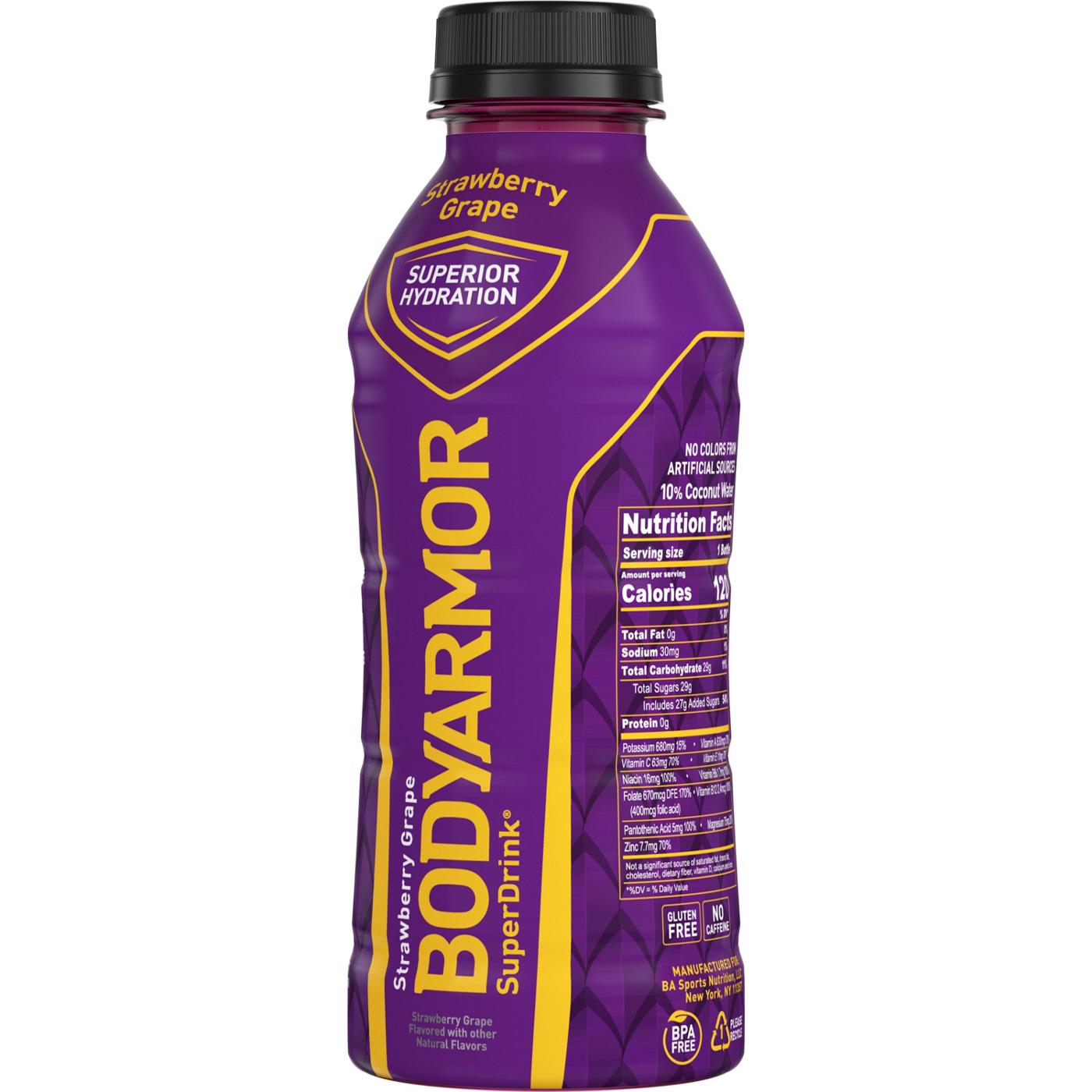 BODYARMOR Bodyarmor Superdrink Strawberry Grape Bottle; image 6 of 7