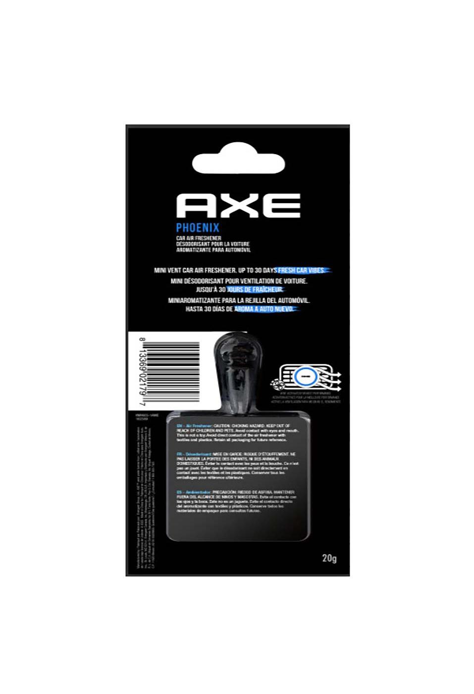 AXE Phoenix Mini Vent Clip Auto Freshener; image 2 of 2