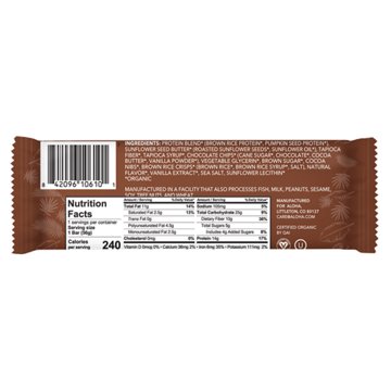 Aloha Organic 14g Protein Bar - Chocolate Chip Cookie Dough