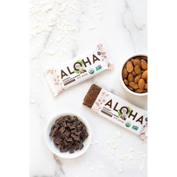 Aloha Organic 14g Protein Bar - Coconut Chocolate Almond