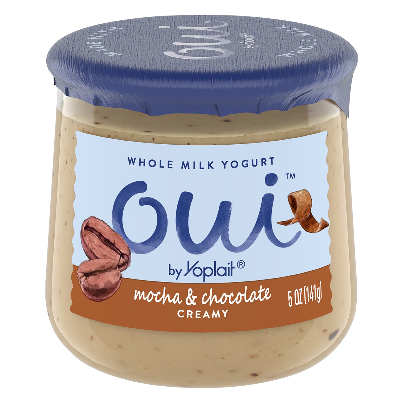 Yoplait Oui Creamy Mocha & Chocolate Whole Milk Yogurt Shop Yogurt at