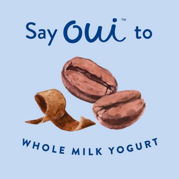 Yoplait Oui Creamy Mocha & Chocolate Whole Milk Yogurt