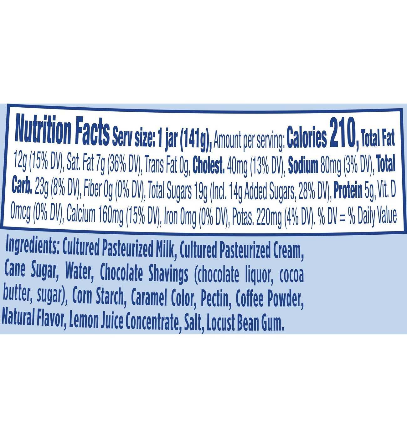 Yoplait Oui Creamy Mocha & Chocolate Whole Milk Yogurt; image 5 of 5