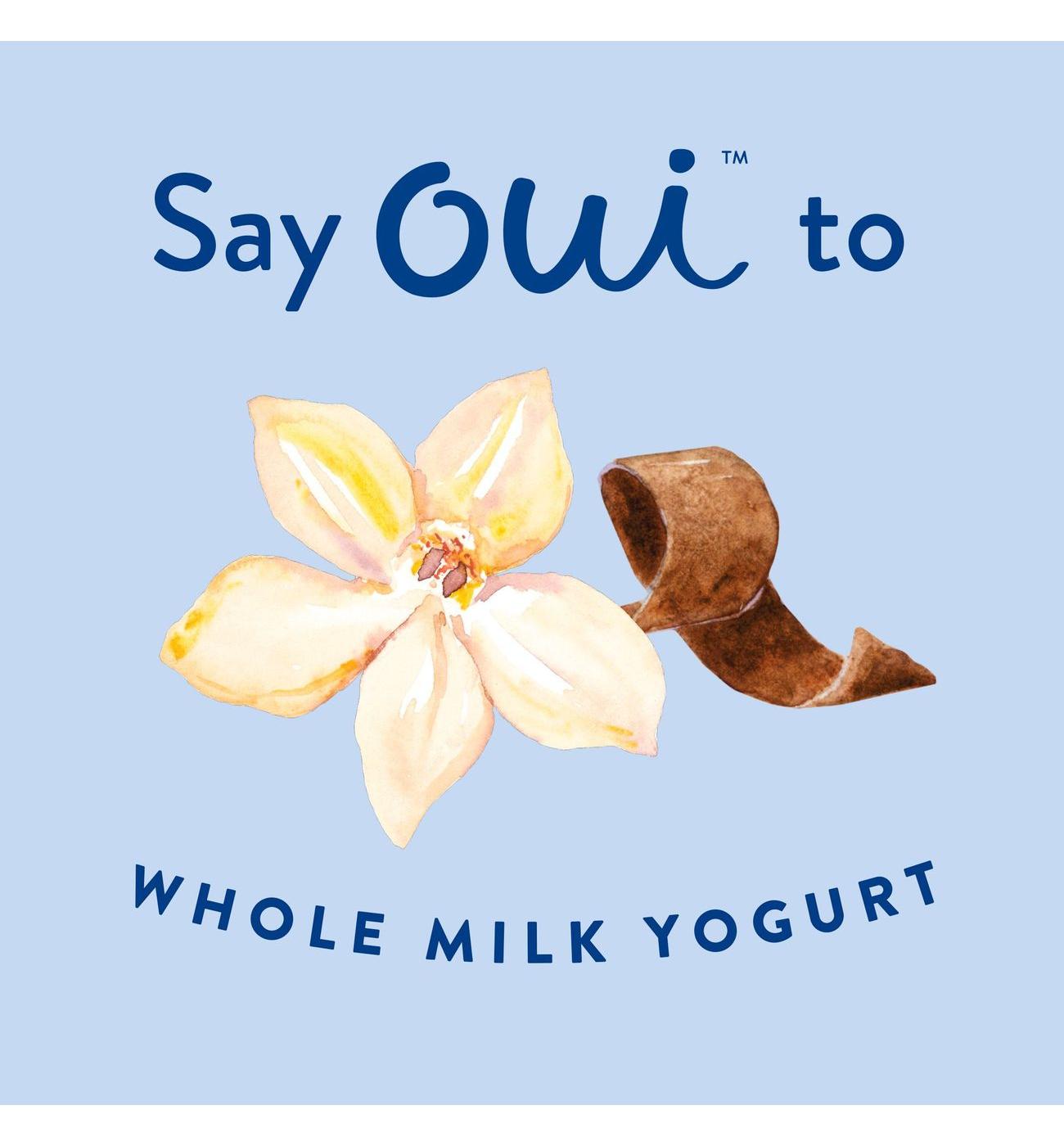Yoplait Oui Creamy Vanilla and Chocolate Whole Milk Yogurt; image 2 of 6