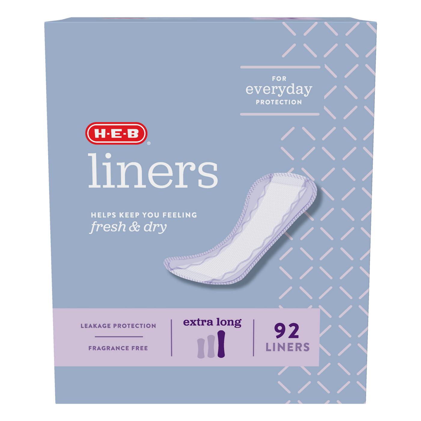 HEB Liners Extra Long Shop Pads & liners at HEB