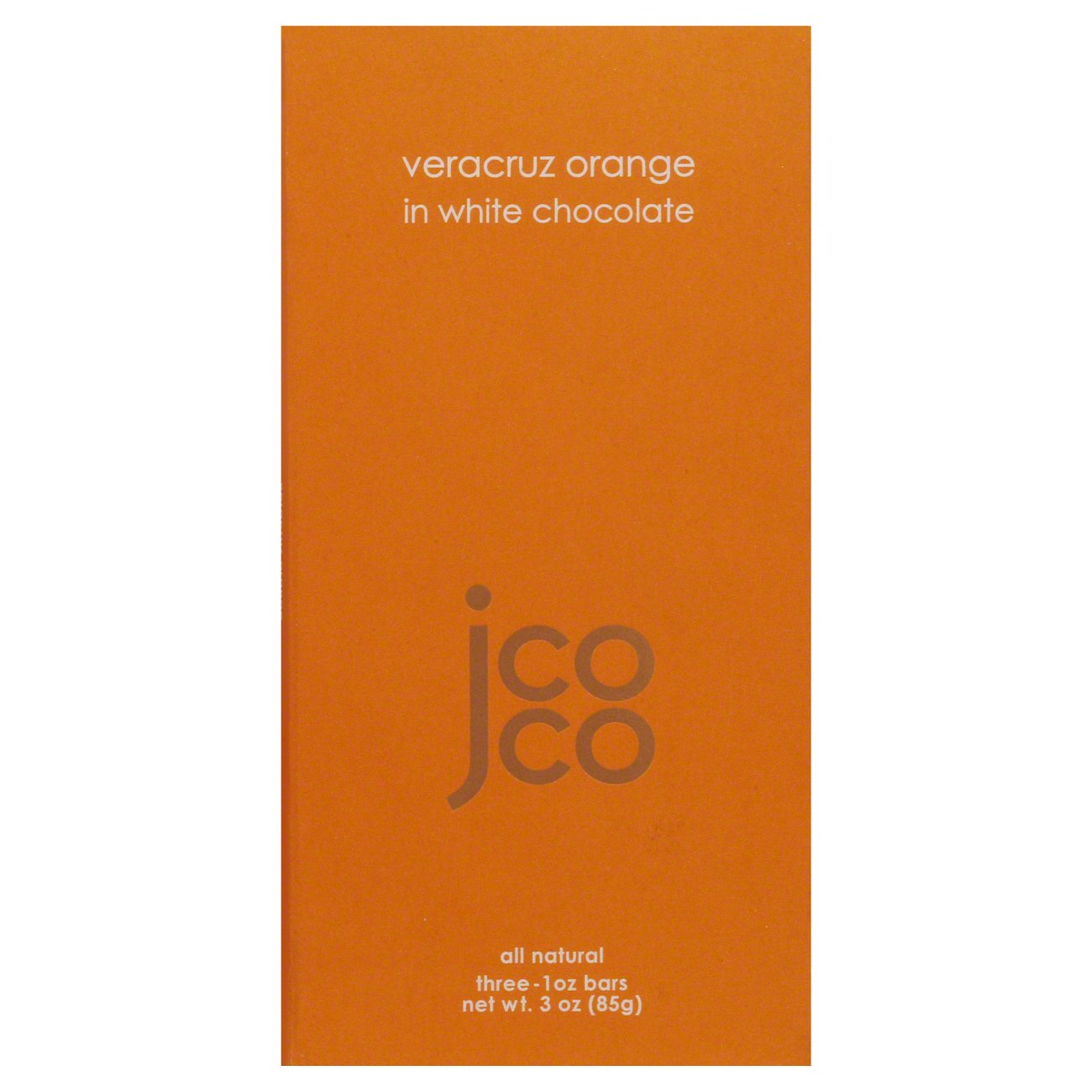 Jcoco Cayenne Veracruz Orange White Chocolate Bar, 3 oz | Central