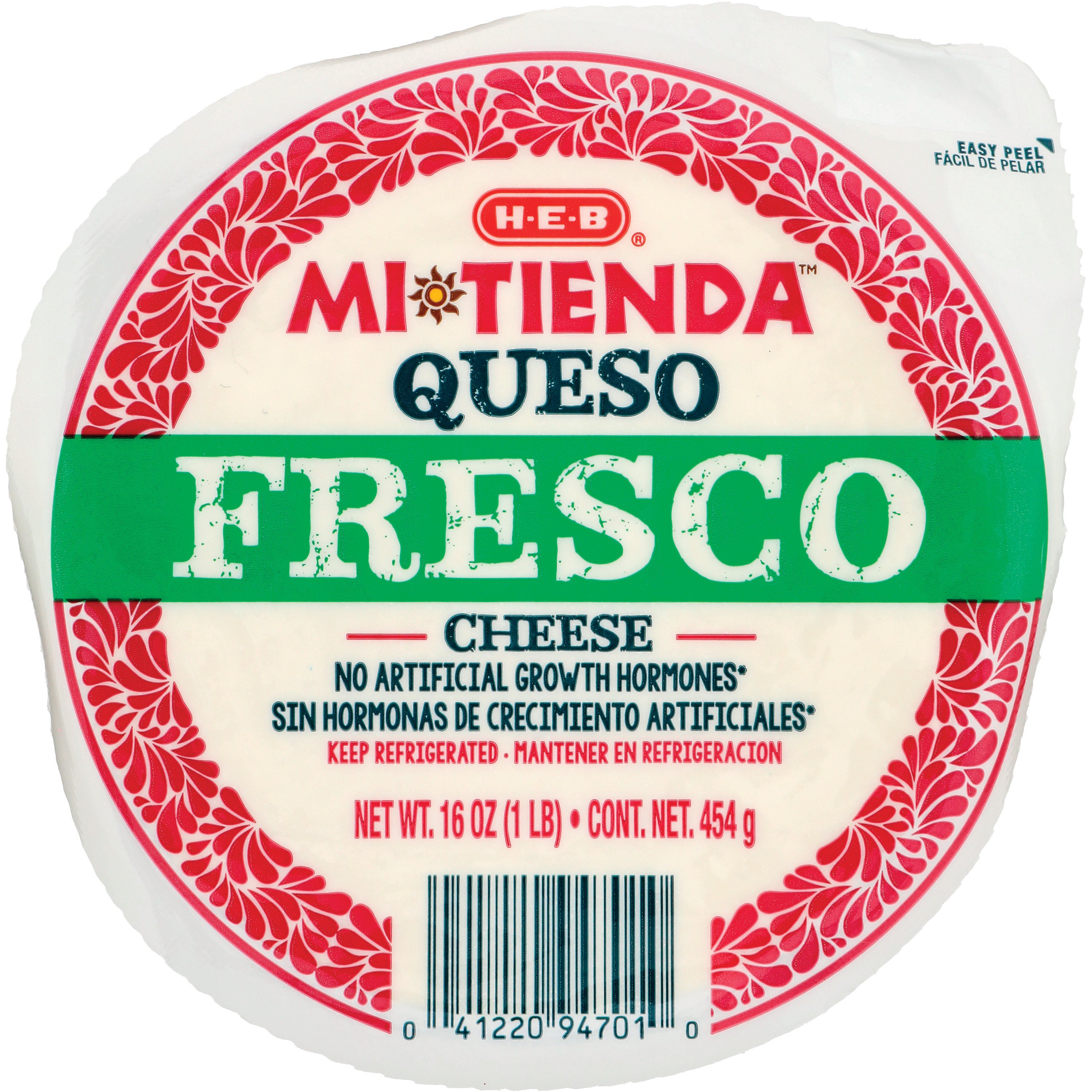 H-E-B Mi Tienda Queso Fresco Cheese, 16 oz