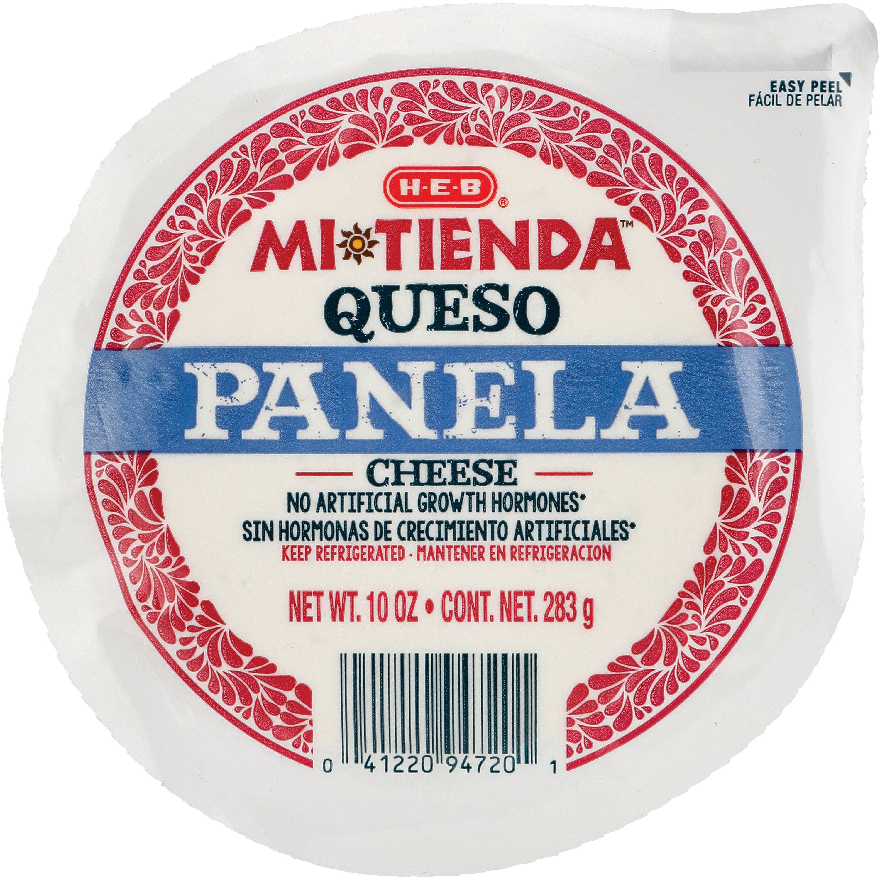H-E-B Mi Tienda Queso Panela Cheese, 10 oz